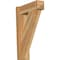 Ekena Millwork Traditional Rough Sawn Arts and Crafts Outlooker, Western Red Cedar, 6"W x 18"D x 26"H OUT06X18X26TRA03RWR - alternate 1